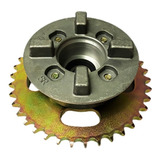Flange De Fixação E Coroa 38d Wave 125 new Wave 125 Shineray
