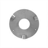Flange P enceradeira Profissional Cleaner bandeirante 350mm Cor Prateado