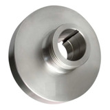 Flange Para Placa Torno 250mm 10 Polegada Rosca 114 17mm