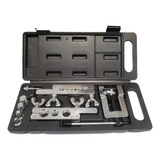 Flangeador De Tubos 45 Com Alargador Cortador Kit 1 8 X 3 4