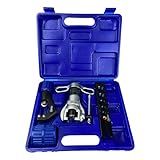 Flangeador Excêntrico Com Catraca 1 4 A 3 4 ORIGINAL RCT N806A L Cortador De Tubos Escareadore Maleta De Trasporte Kit Ferramentas P HVAC A C Ar Condicionado Refrigeração Kit Flangeador Profissional