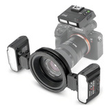 Flash Circular Macro Meike Mk mt24iis Ring Twin Sony E mount