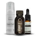 Flash Cure Acqua Clean Acqua Foam Kit Lashes Co