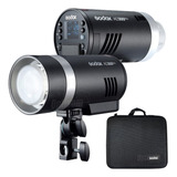 Flash Godox Ad300 Pro Hss Com Bateria Radio Embutido E Case