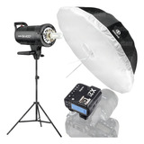 Flash Godox Sk400 Ii Sombrinha Rádio Godox X2 Para Canon 220v