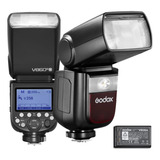 Flash Godox V860iii Ttl Speedlight Nikon 1 Bateria Extra