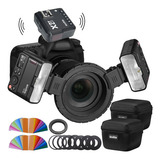 Flash Macro Godox Mf12 K2 Rádio Flash X2t Camera Nikon