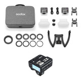 Flash Macro Kit Odontológico Godox Mf12 dk3 Rádio X2t