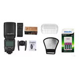 Flash Yn 600 Ex Rt Il C carregador difusor rebatedor