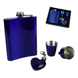 Flask Cantil De Bolso Copinho Funil Chaveiro Presente Natal
