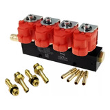 Flauta Bico Injetor Gnv Valtek 5 Geração Completa Universal