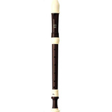 Flauta Doce Contralto Yamaha Barroca Yra 312b Yra312b Cor Palha