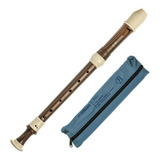 Flauta Doce Contralto Yamaha Barroca Yra 314biii Com Nfe