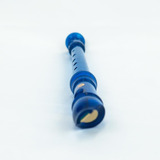 Flauta Doce Custom Sound Cfl1 Soprano Germânica Azul Transp