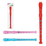 Flauta Doce Infantil Brinquedo Instrumento Plástico