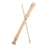 Flauta Doce Soprano Germanica Custom Kids Creme Ckfl1 Vw