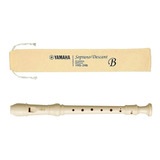 Flauta Doce Soprano Yamaha Barroca Original C Capa Yrs 24b