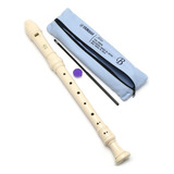 Flauta Doce Yamaha Contralto Barroca Yra 28b Iii Creme
