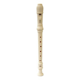 Flauta Doce Yamaha Yrs 23 Soprano Germanica Bege C  Bag