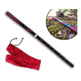 Flauta Transversal Chinesa Artesanal Dizi Bambu Key G Bass