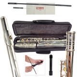 Flauta Yamaha Transversal Soprano Em Dó