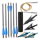 Flechas Carb 20 18 17 16 Poleg Balestras 120 150 175lb Brind