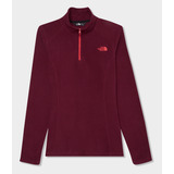 Fleece The North Face Feminino Glacier 1 4 Vinho