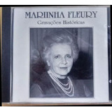 fleurie -fleurie Cd Mariinha Fleury Gravacoes Historicas