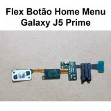 Flex Botão Home Menu Fone J5