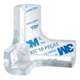 Flex Protetor De Quina Canto Segurança Bebê Crianças E Idosos Cor Transparente Kit 10 Unidades