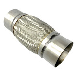 Flexível Escapamento 100 Inox 304 P Carros Turbo Ø3 Poleg