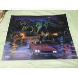Fliperama Pinball Jurassic Park Lost World Translite