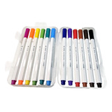 Floating Pen Hidrocor Colorido Flutuante 3d Criança 12 Cores