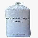 Flocos De Isopor 200 Litros Para Enchimento De Puffs E Almofadas Branco
