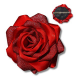 Flor De Cabelo Rosa Vermelha Pombagira Cigana Umbanda Oferta