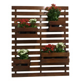 Floreira Jardim Vertical Com 4 Jardineiras Frete Grátis
