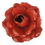 Flores Rosa Ferro Pintada 5cm Artificial C Parafuso 10 Un