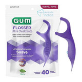 Flosser Fita Dental Com Haste 40 Un gum 