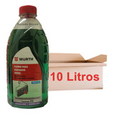 Fluido Aditivo Agua Radiador Motor Diesel Wurth 10 Litros