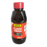 Fluido Freio Varga Dot3 200ml Oleo Mineral 205 c Rclf00011