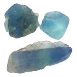 Fluorita Azul Unid 1cm Pedra Gema Mineral Natural P Coleção
