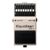fly-fly Pedal De Efeito Boss Graphic Equalizer Ge 7 Cinza