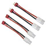 FLY RC 2 Pares De Conectores Grandes Tamiya Para Deans T Style Plug Fêmea Macho Adaptador Para Controle De Velocidade RC Carros ESC Carregamento FPV Conexão De Bateria NiMH