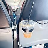 FLYGA Acessório De Viagem Para Bebidas Ou Telefone De Avião Preto