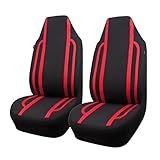 Flying Banner Conjunto Completo De Capas Para Assento De Carro Traseiro Respirável Banco Esportivo Dividido 40 60 50 50 60 40 2 Frentes Vermelho Preto 