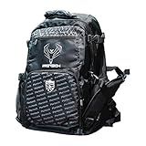 Flying Eagle Portech Inline Skate Bag Roller Skate Mochila Patins Inline Mochila De Viagem Com Alças Ajustáveis Patins Inline Mochila Deslocamento Diário E Viagem Mochila Durável Preto Grande