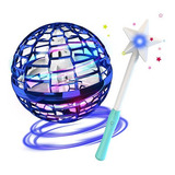 Flynova Pro Flying Boomerang Ball Spinner Luzes Rgb Din