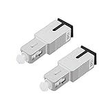 FLYPROFiber Atenuador SC De 10 DB Atenuador De Fibra óptica Fixo De Modo único SC UPC SC Macho Para Fêmea 10dB 2 Unidades