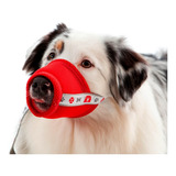 Focinheira Conforto Nylon Acolchoada Pet Med Veterinário N5