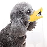Focinheira Para Cães Pequenos E Médios Capa De Boca De Pato Antimordida Capas De Boca De Cachorro Macias Anti Mordida Focinheira Anti Chamada Material De Silicone à Prova De Mordidas